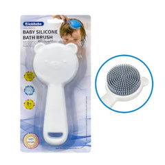 Cepillo en Silicona Para Ducha Blanco