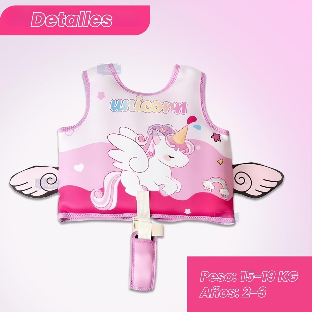 Chaleco Salvavidas Infantil Niña Piscina