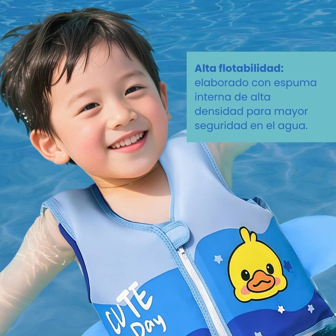 Chaleco Salvavidas Infantil Niño Diseño 