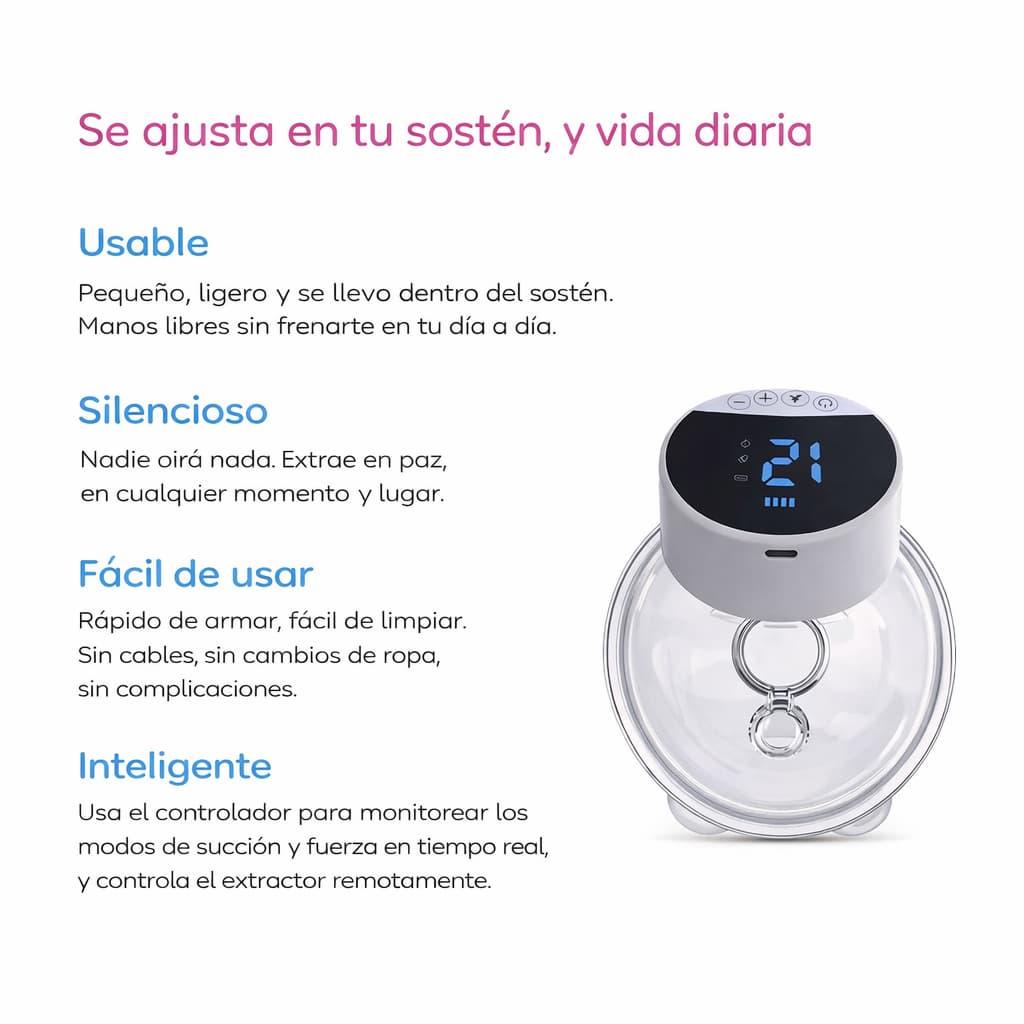 Extractor Manos Libres Puppi uso
