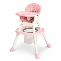 Silla Comedor 2 en 1 Ego Kidilo Rosa