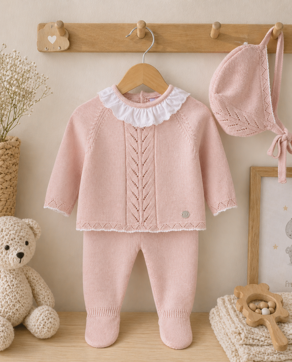 Primer Día Tricot Rosa Martín Aranda
