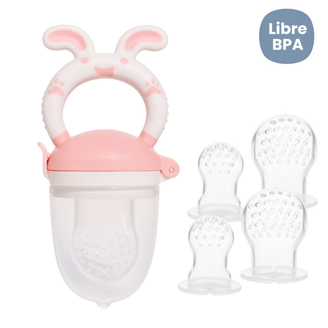 Chupo De Fruta Con Repuestos Conejo