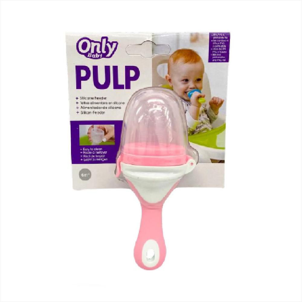 Chupo de Fruta Diseño Paleta rosa