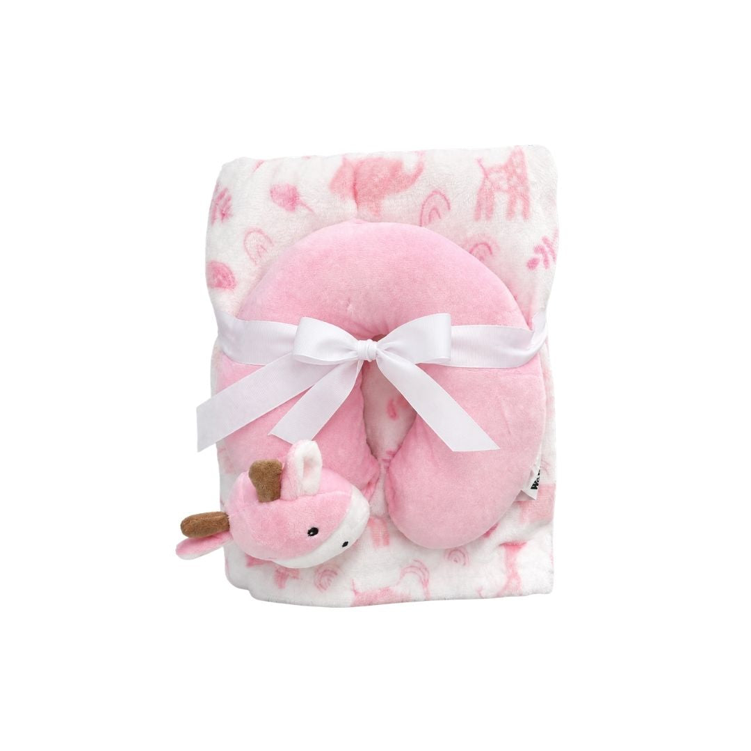 Cobija Con Almohada Estampado