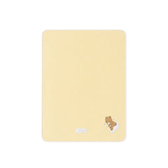 Cobija Con Capota Bordado Amarillo bordados