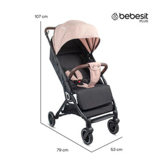 Coche Maleta Micro Rosa Bebesit Medidas