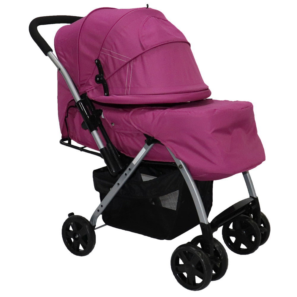 Coche Blake Rosa capota raya