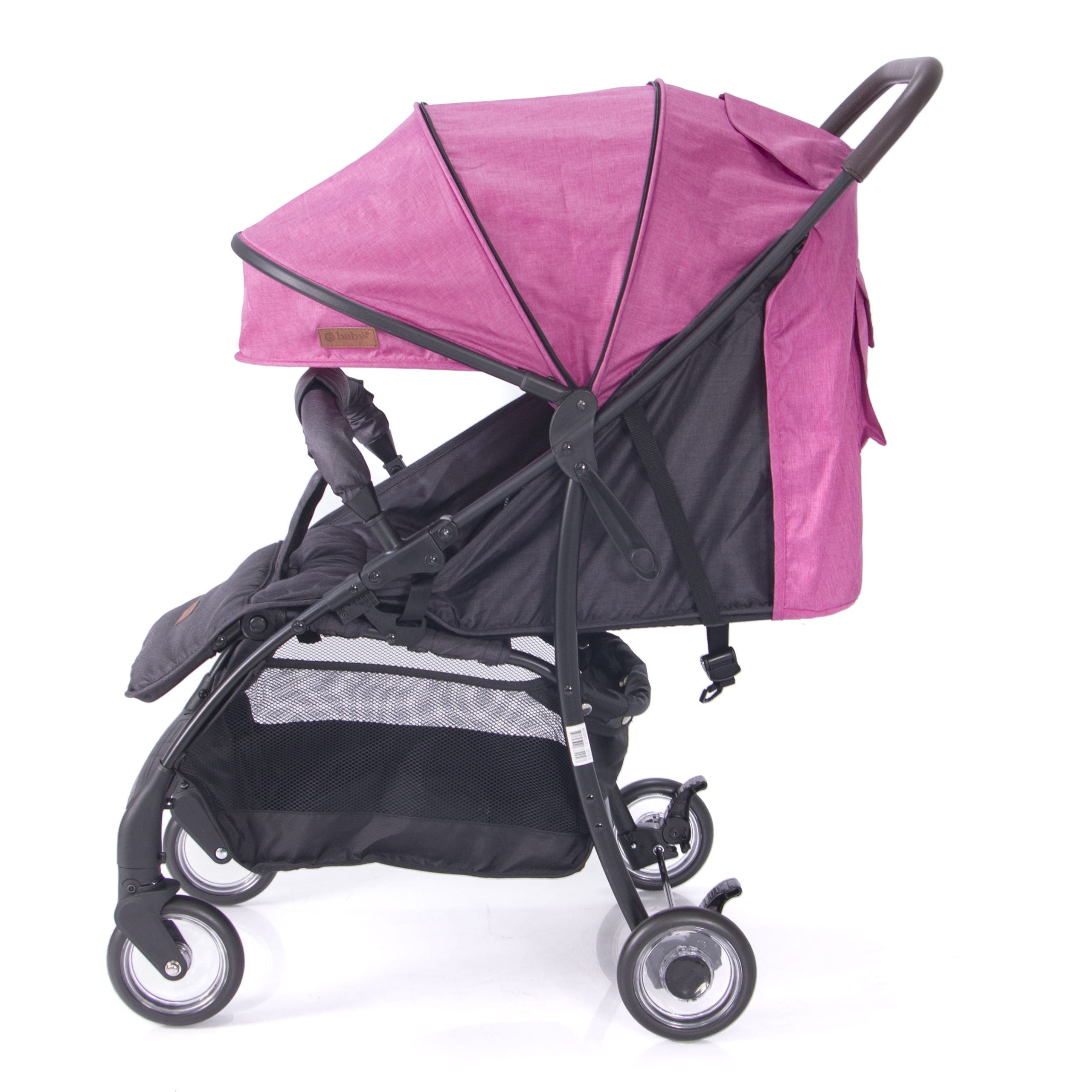 Coche Booz Rosa perfil