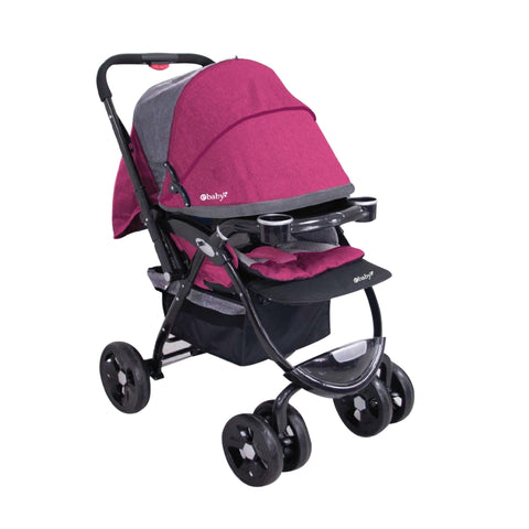 Coche Boris Rosa diseño