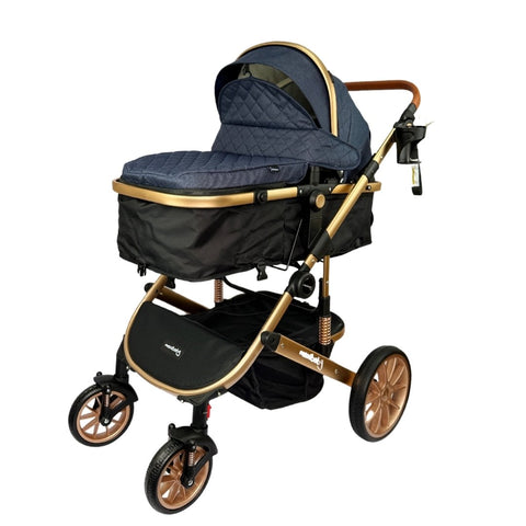 Coche Moisés Britto Maxibaby Azul