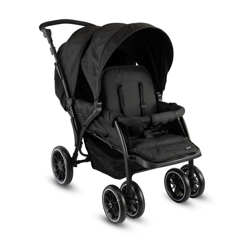 Coche Gemelar Bivo Black Premium inclinación 
