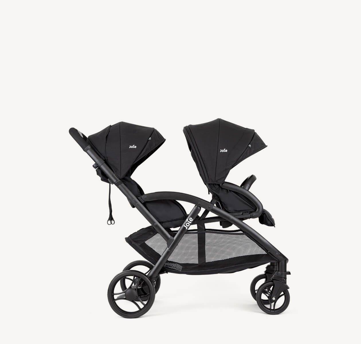Coche Gemelar Evalite Duo Shale Joie perfil