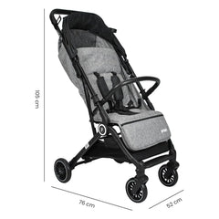 Coche Maleta Compacto Luca Gris Priori medidas