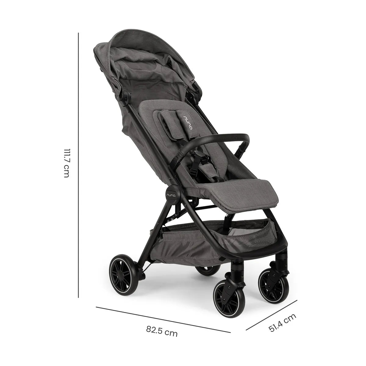 Coche Maleta Compacto Stroller Tvrl Granite medidas