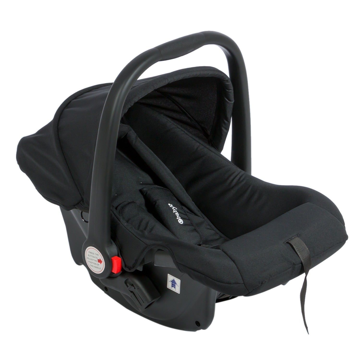 Coche Maleta Con Porta Bebe Happy Travel Negro Ebaby
