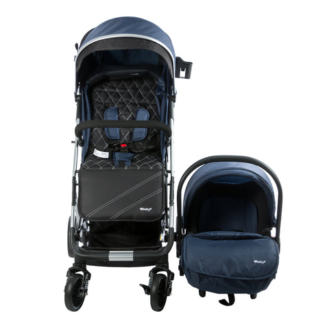 Coche Maleta Con Portabebés Urban Way Azul Ebaby®