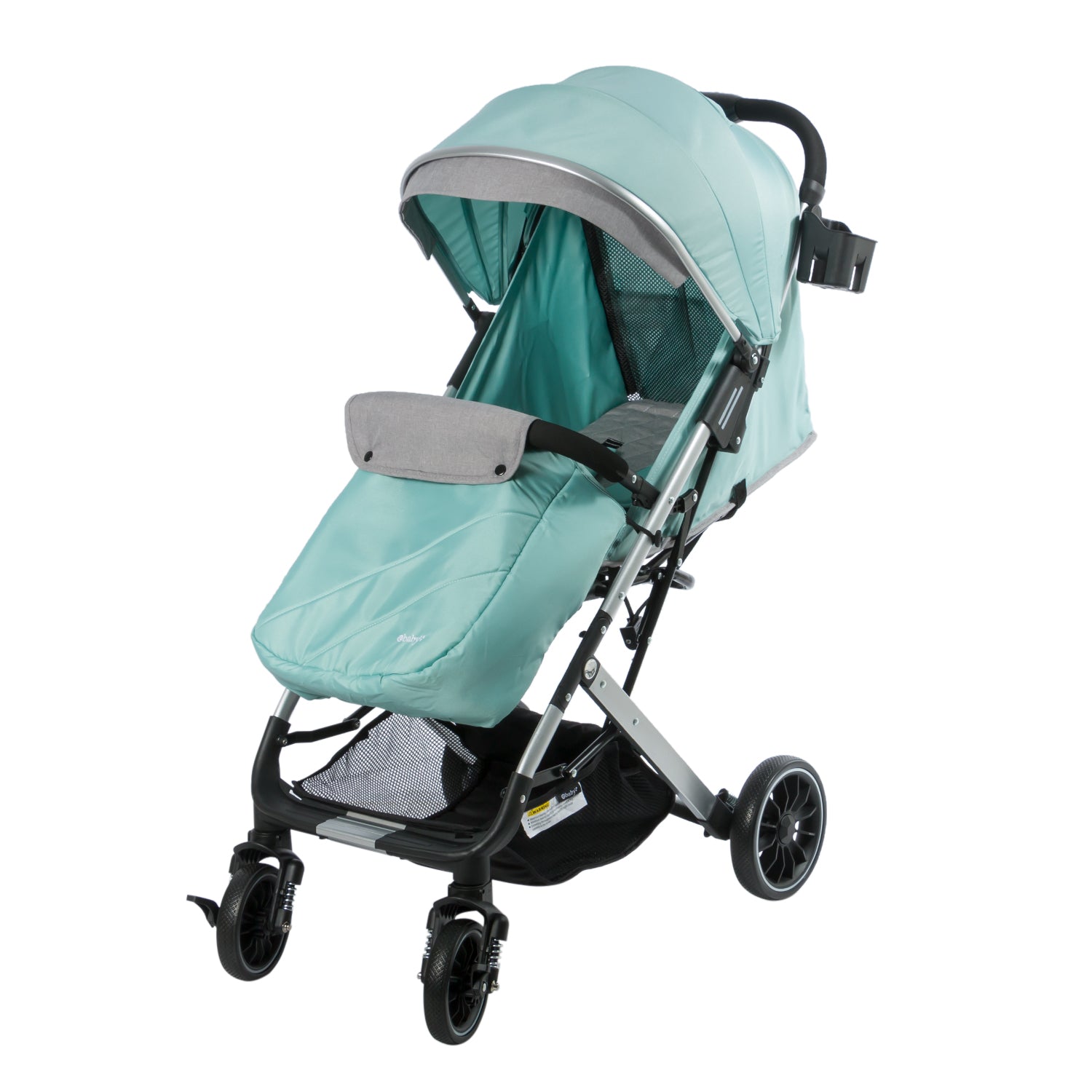Coche Maleta Con Portabebés Urban Way Verde Ebaby®