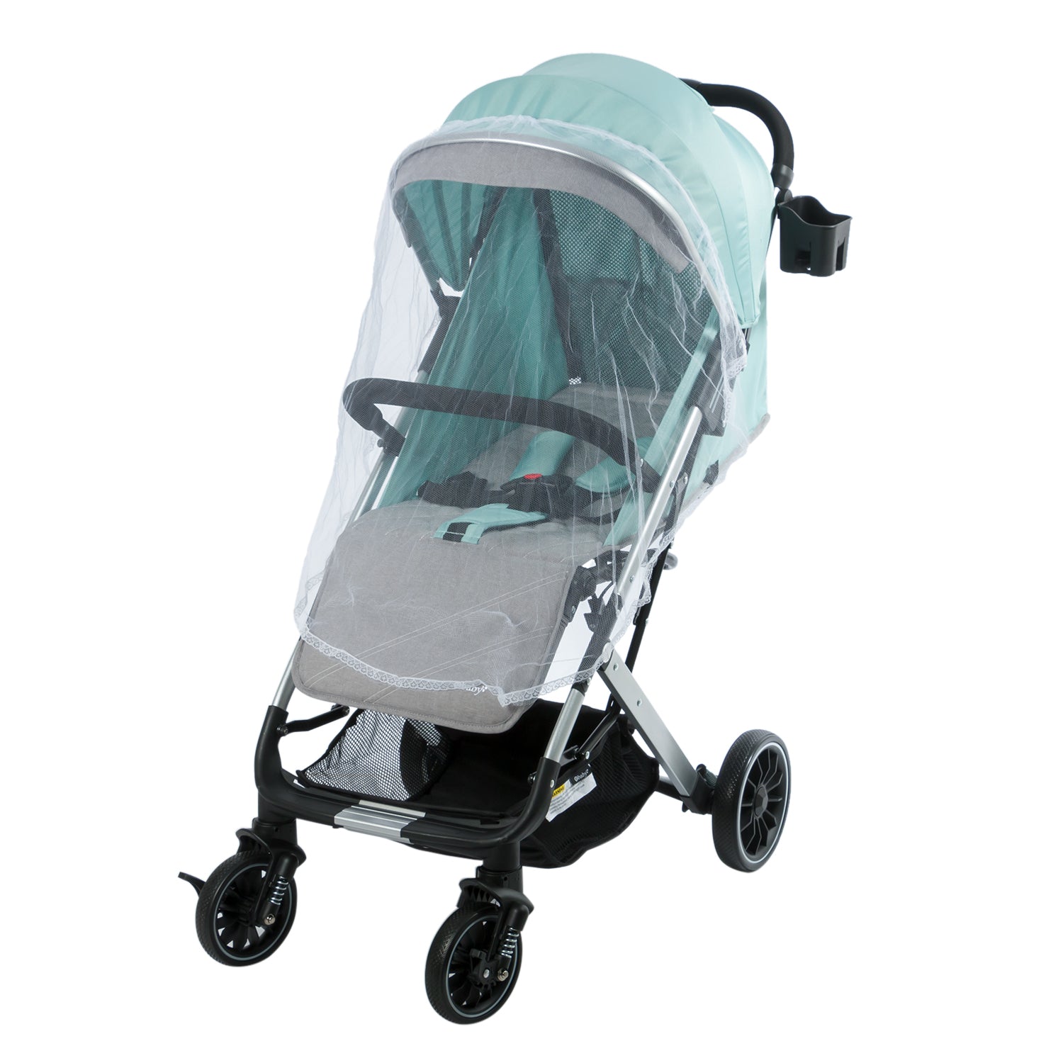 Coche Maleta Con Portabebés Urban Way Verde Ebaby®