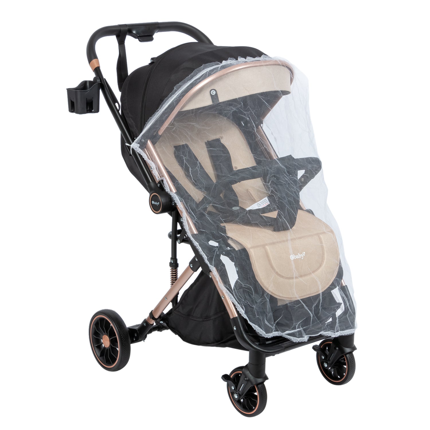 Coche Maleta Reversible Connect Beige Ebaby