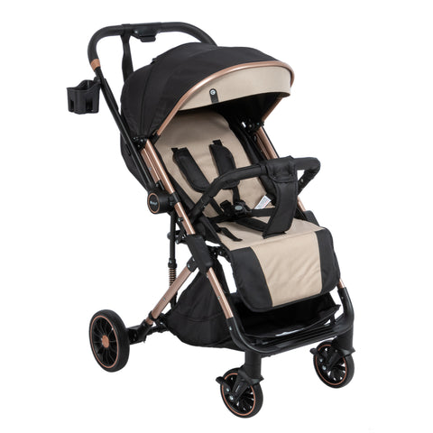 Coche Maleta Reversible Connect Beige Ebaby