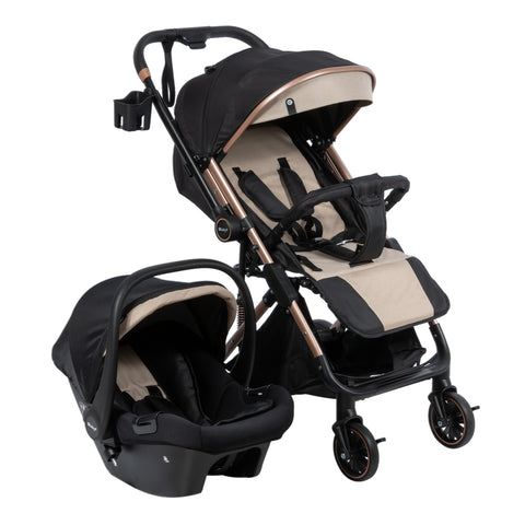Coche Maleta Reversible Connect Plus Beige Ebaby