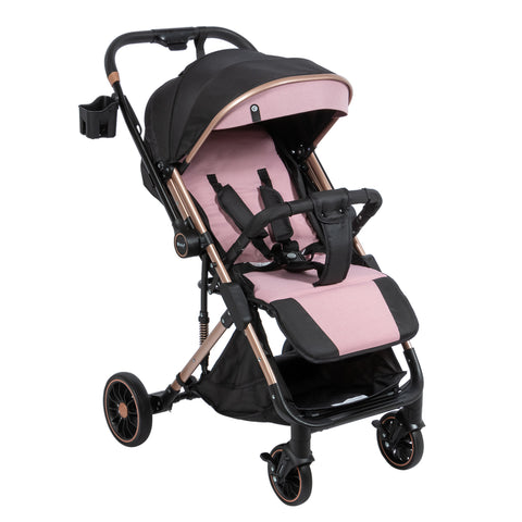Coche Maleta Reversible Connect Rosa Ebaby