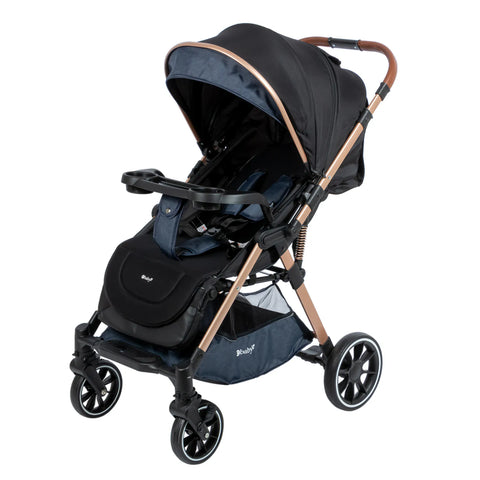 Coche Maleta Reversible Min Azul Ebaby