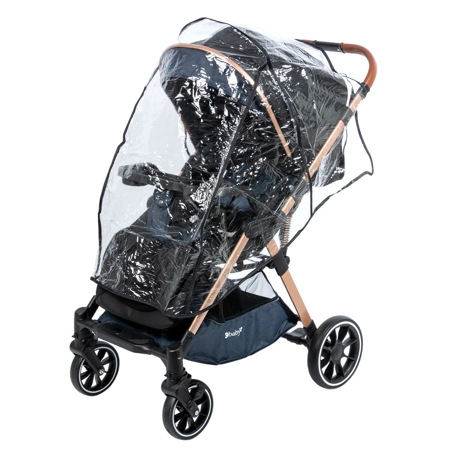 Coche Maleta Reversible Min Azul Ebaby