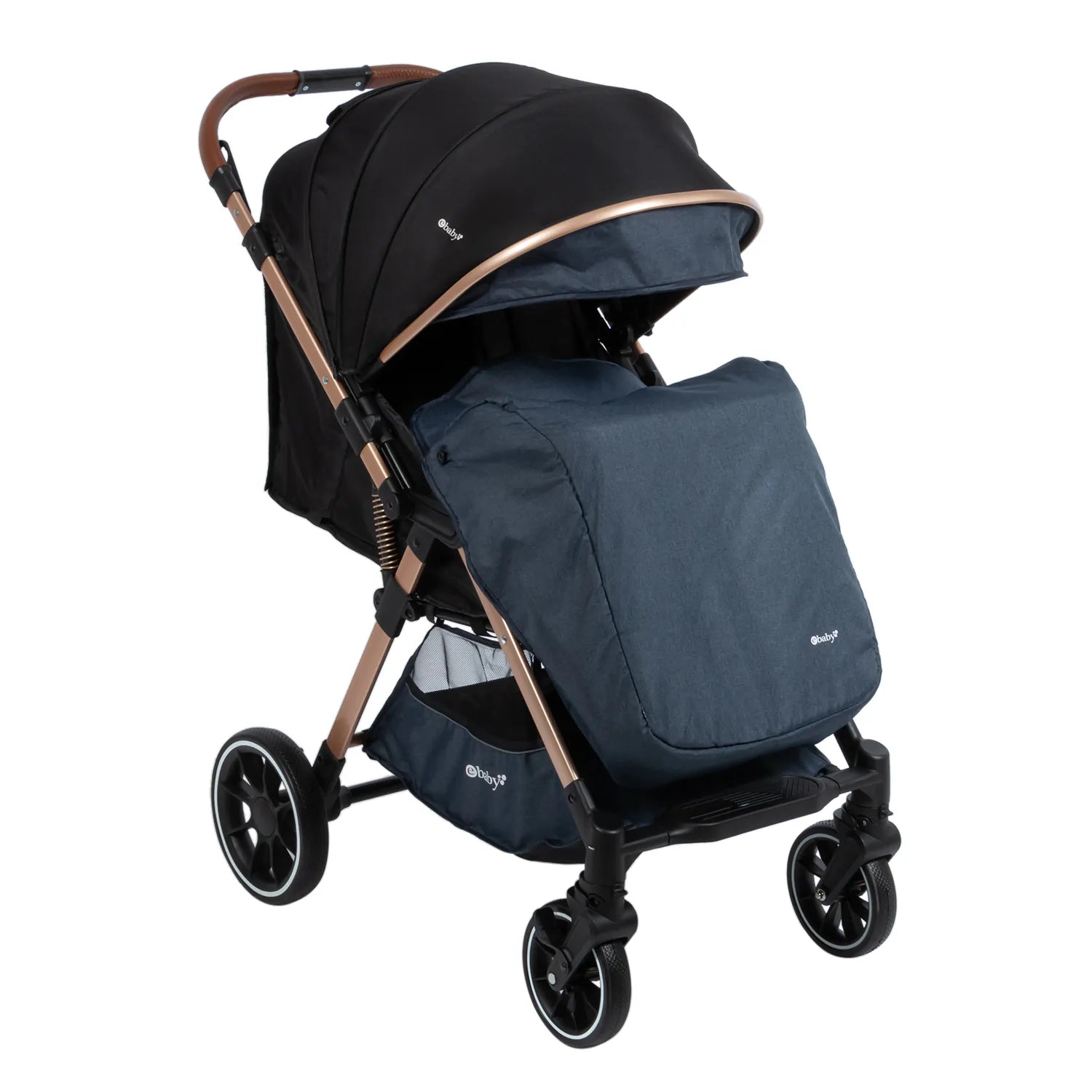 Coche Maleta Reversible Min Azul Ebaby