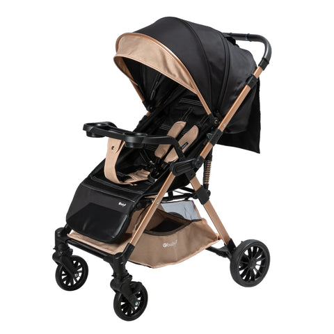 Coche Maleta Reversible Min Beige Ebaby