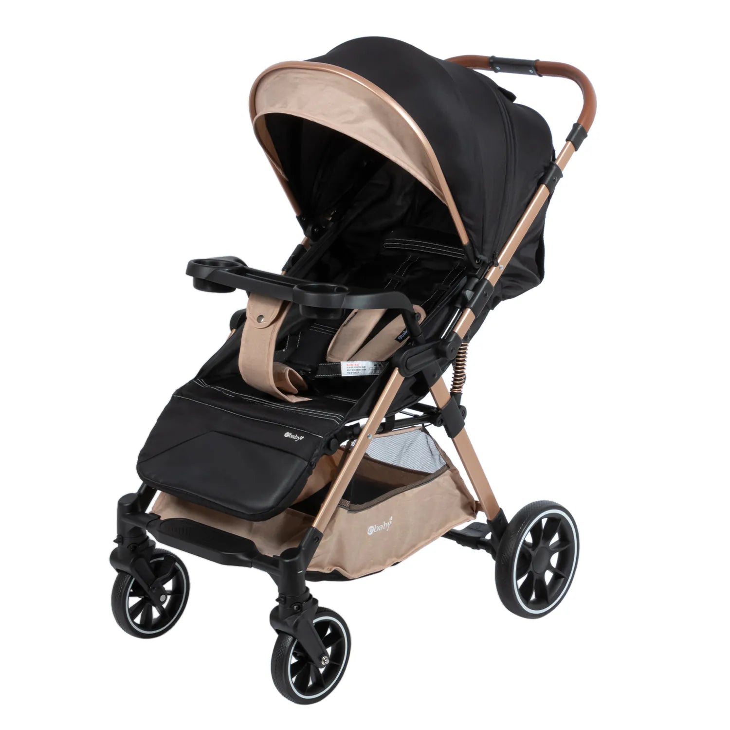 Coche Maleta Reversible Min Beige Ebaby