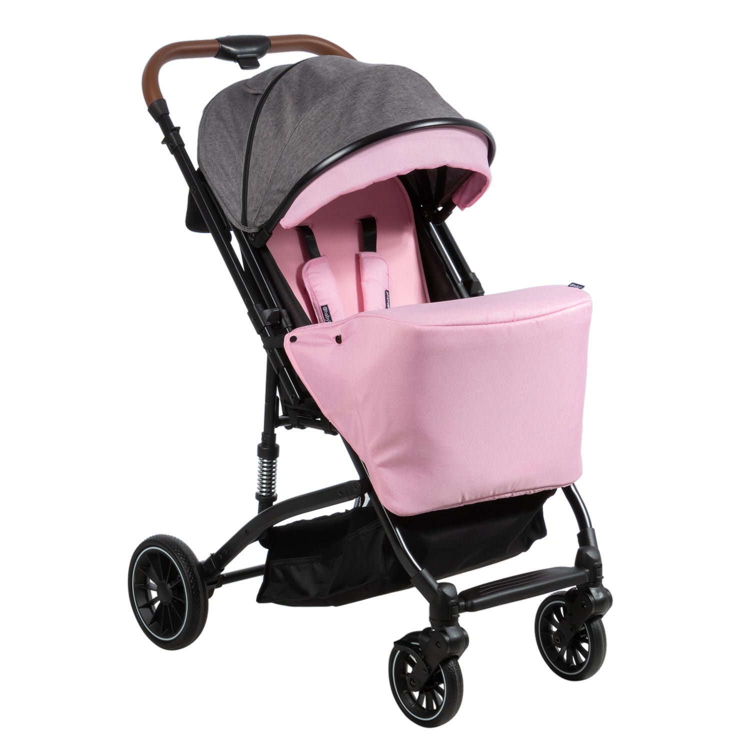 Coche Maleta Revsersible Andal Rosa Ebaby