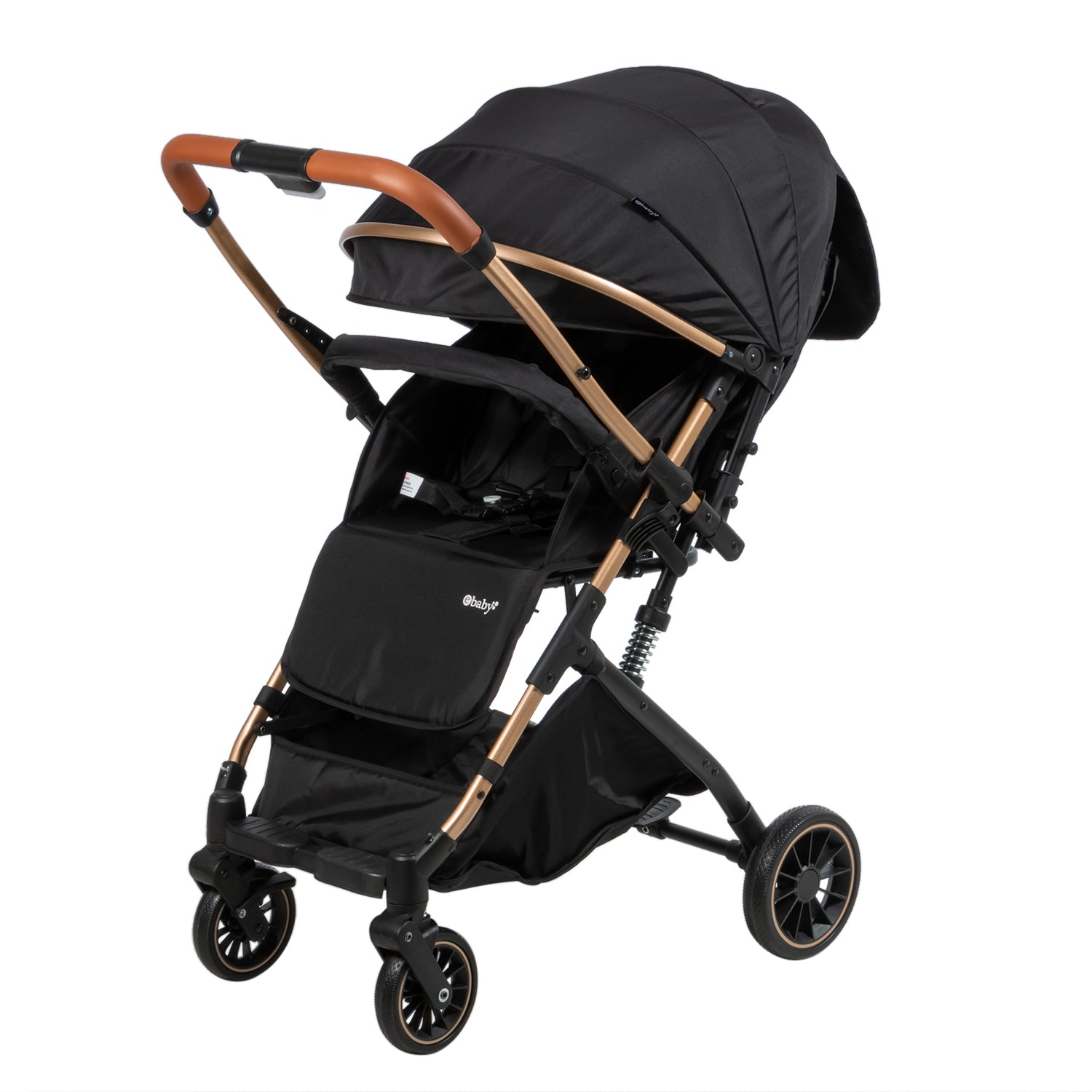 Coche Maleta Revsersible Vicent Negro Ebaby