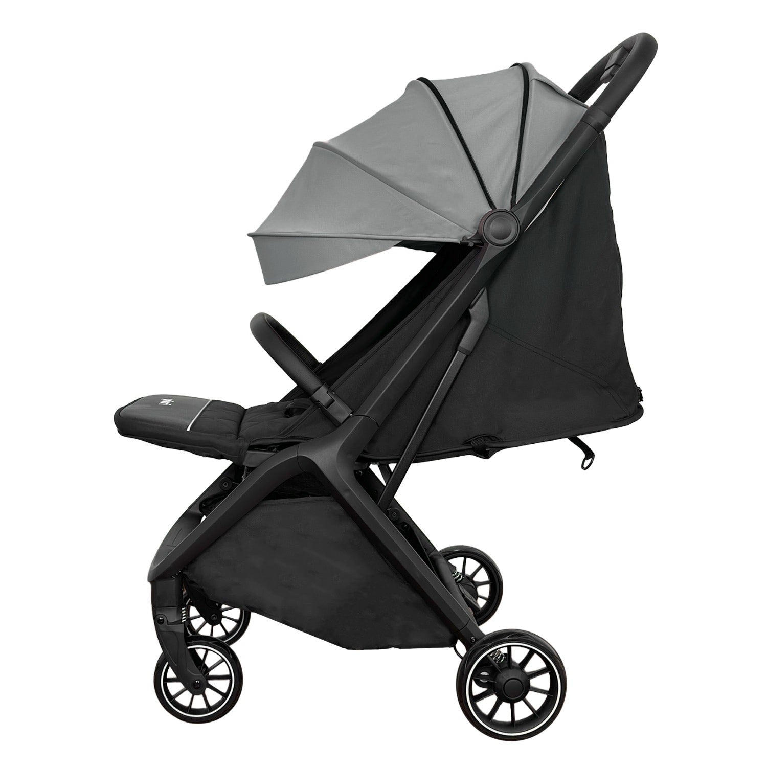 Coche Maleta Sienna Gris Priori Perfil