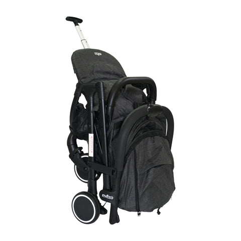 Coche Maleta Voim Negro Ebaby® plegado