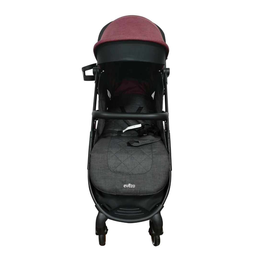 Coche Maleta Voim Vinotinto Ebaby® FRENTE 