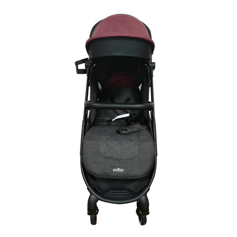 Coche Maleta Voim Vinotinto Ebaby® FRENTE 