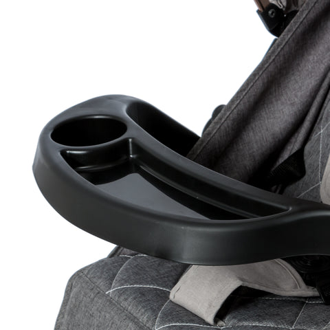 Coche Mecedor Bouncy Gris Claro BANDEJA