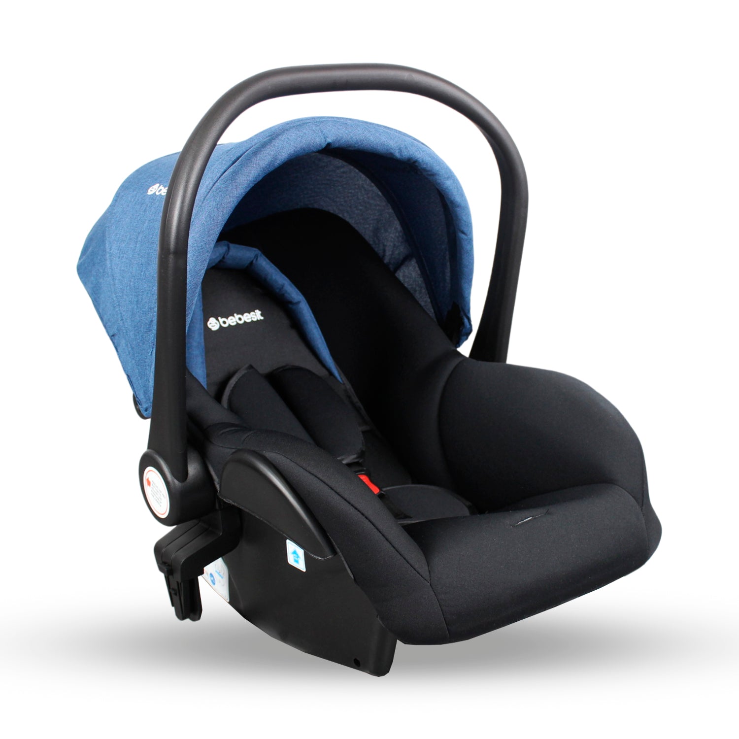 Coche Moisés Con Porta Bebé Gold LX Azul Bebesit Portabebé