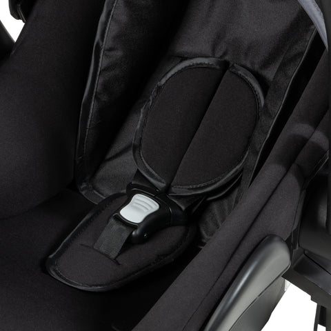 Coche Moisés Con Portabebés Clint Negro Ebaby®