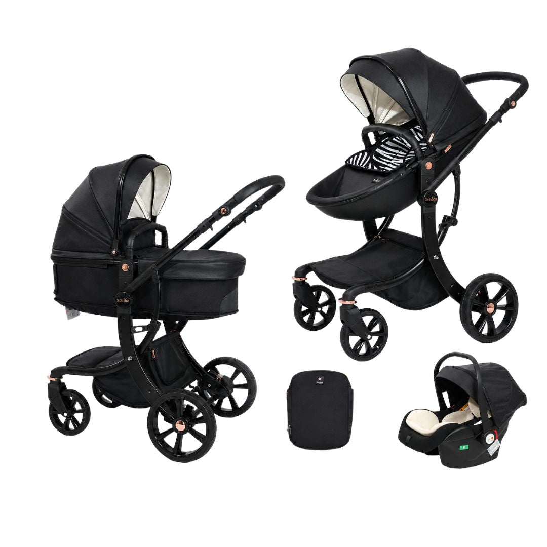 Coche Moisés Reversible 2 en 1 San Negro Kidilo
