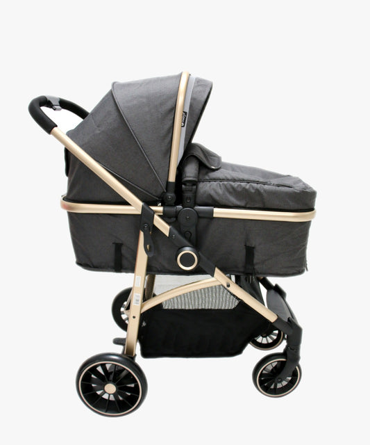 Coche Moises Carri Deluxe Gris Ebaby®