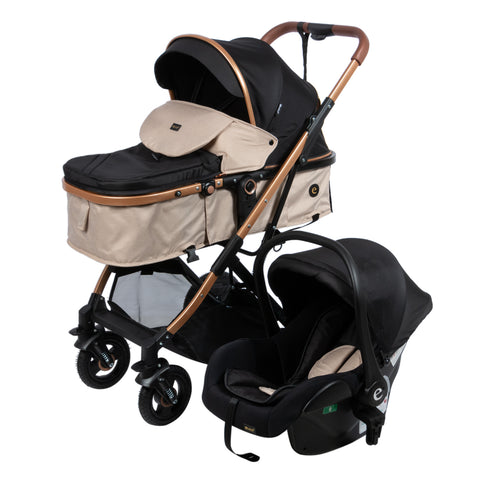 Coche Moises Con Portabebe Ronda Plus Beige Ebaby