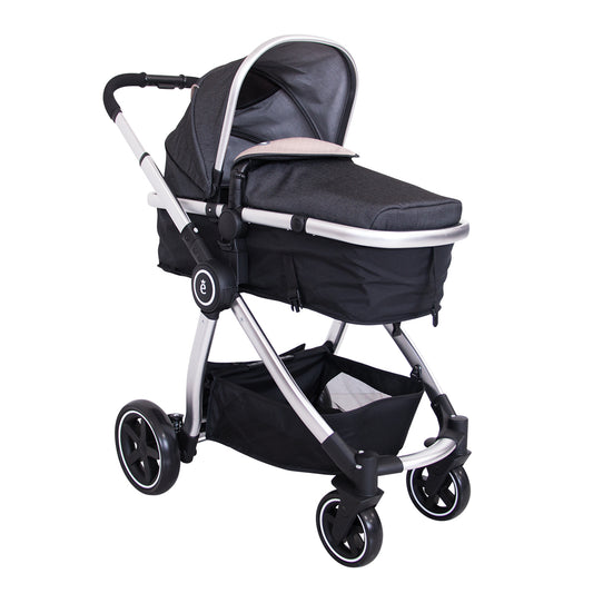 Coche Moises De Lujo Marcel Deluxe Negro Ebaby®
