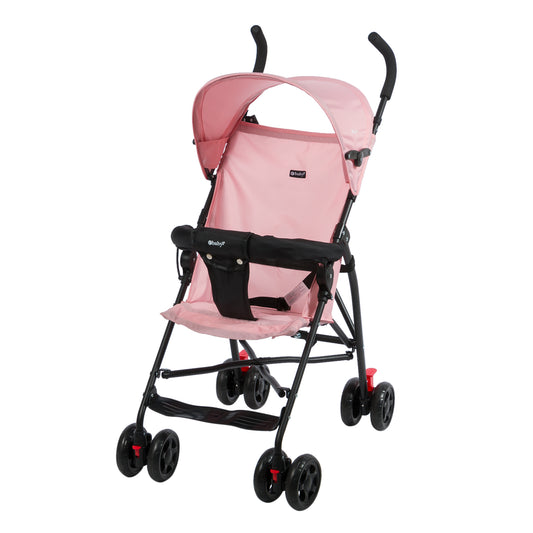 Coche Paseador Bastón Blum Rosa Ebaby