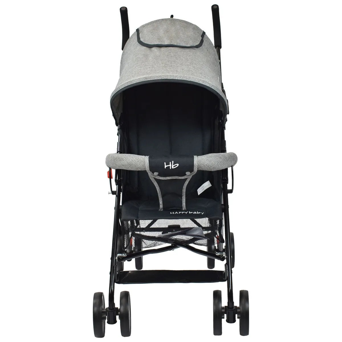 Coche Paseador Future Gris Happy Baby frontal