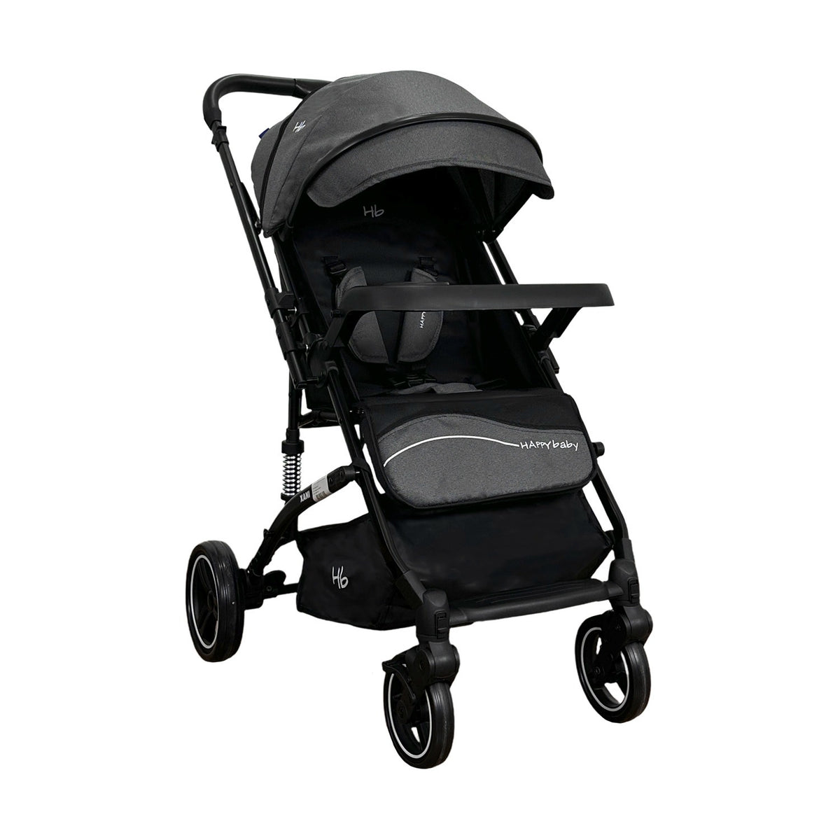 Coche Paseador Reversible Xani Gris Happy Baby 