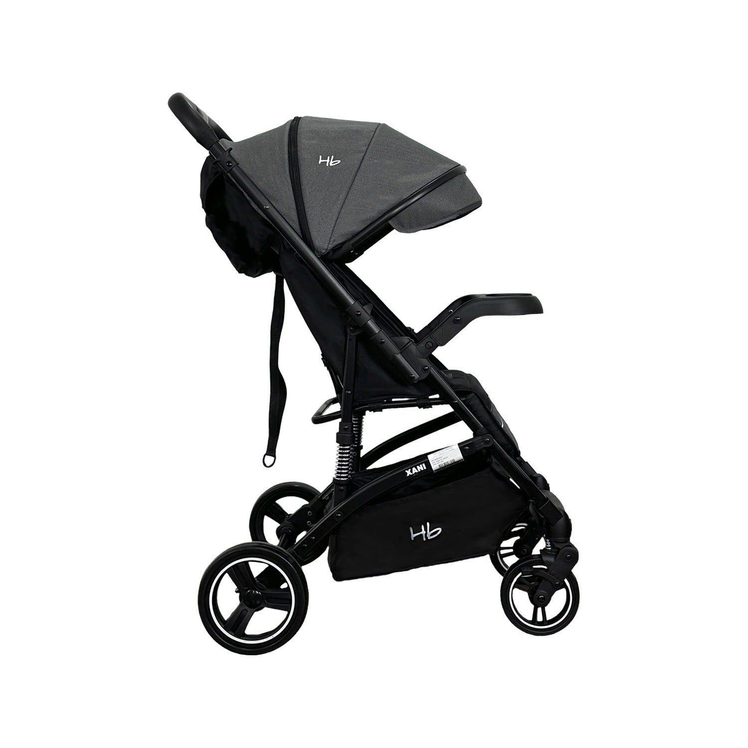 Coche Paseador Reversible Xani Gris Happy Baby Perfil