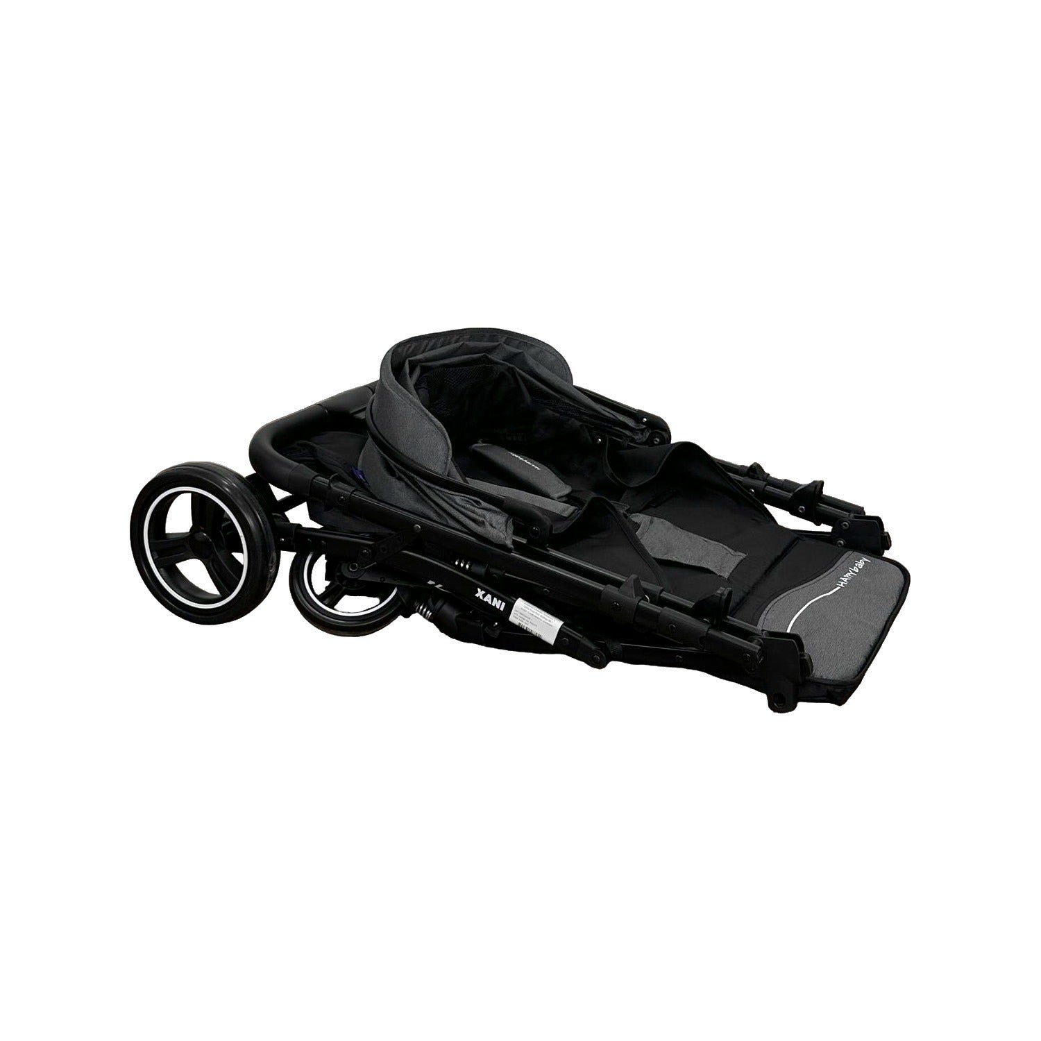 Coche Paseador Reversible Xani Gris Happy Baby Plegado